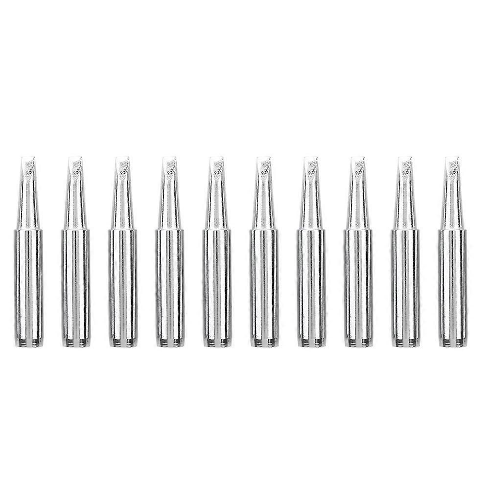 Lot de 10 pointes de fer à souder en laiton, chauffage interne, sans plomb, outils de fer à souder 900MT3.2D