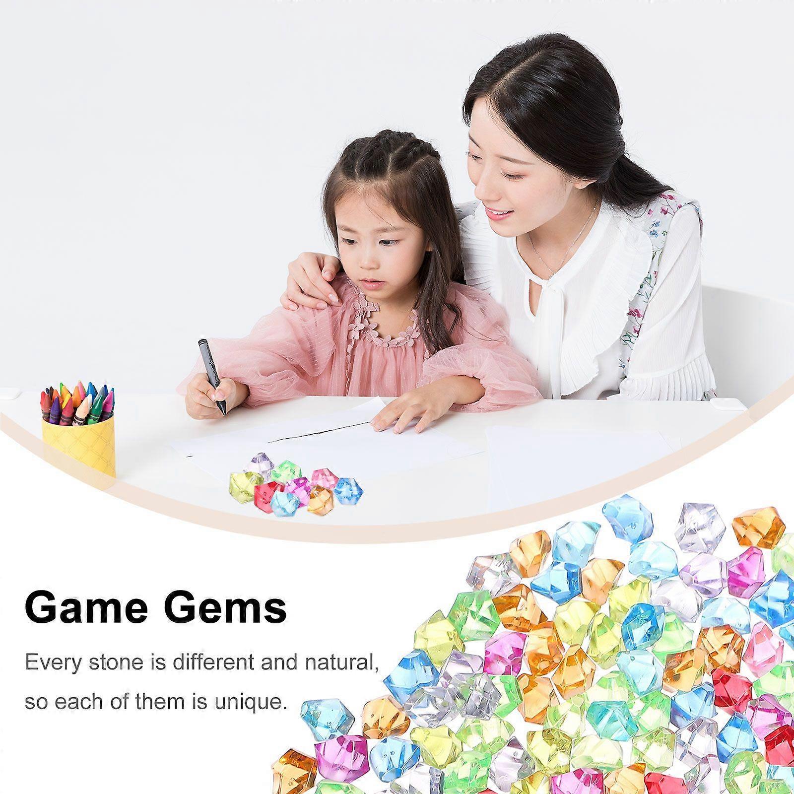 1 Bag Colorful Game Stone Delicate Game Stone Creative Premium Game Stone