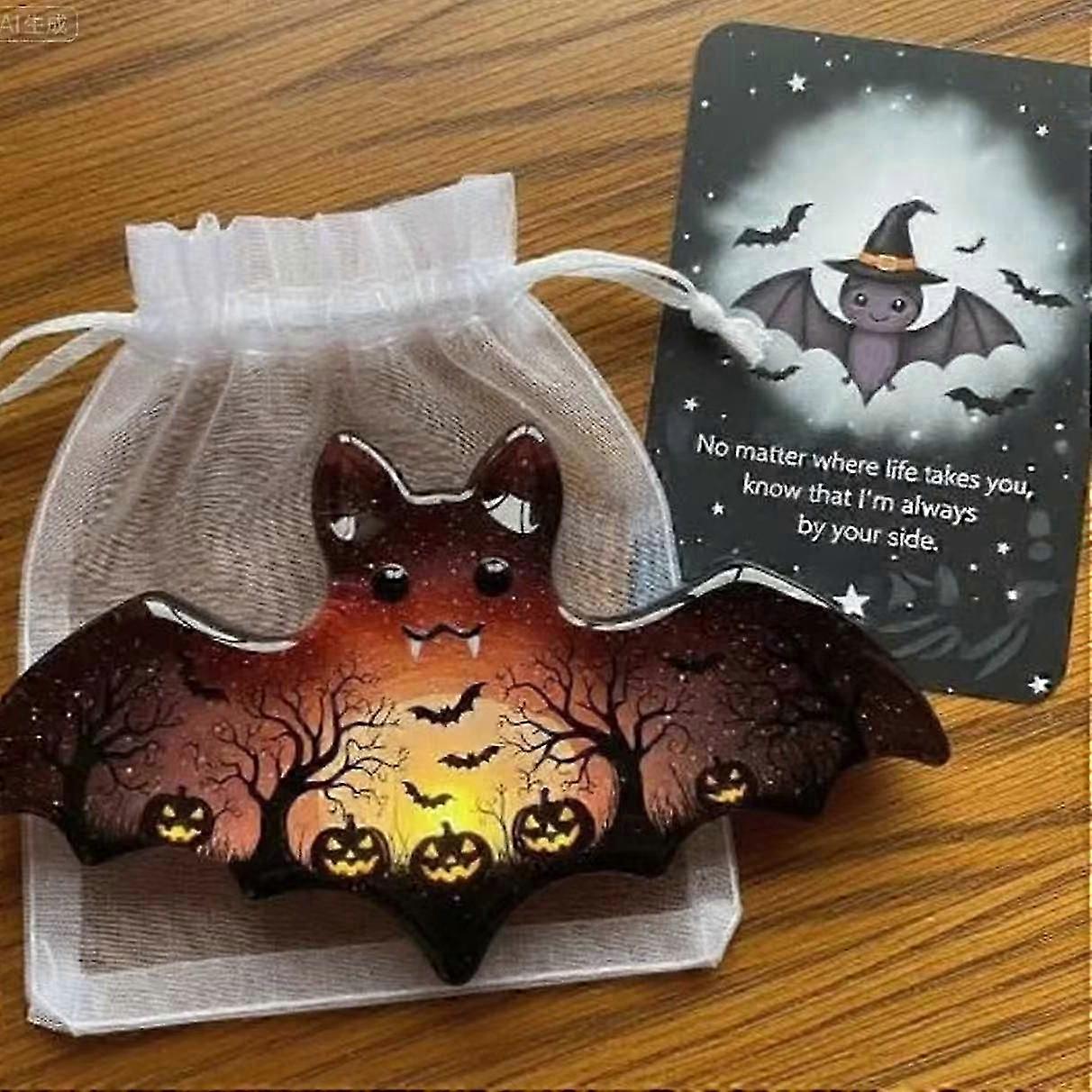 Adorable Pocket-Sized Ghost Cards with Uplifting Messages for Comfort and Encouragement