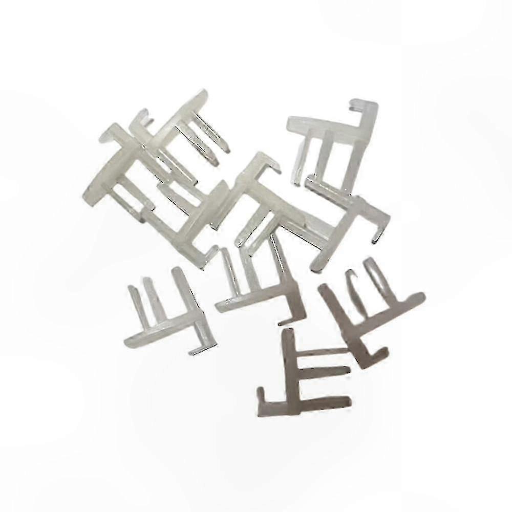 Replacement Window Blind End Clips for Caravans - 5 Left & 5 Right Handed Flyscreen Fixtures