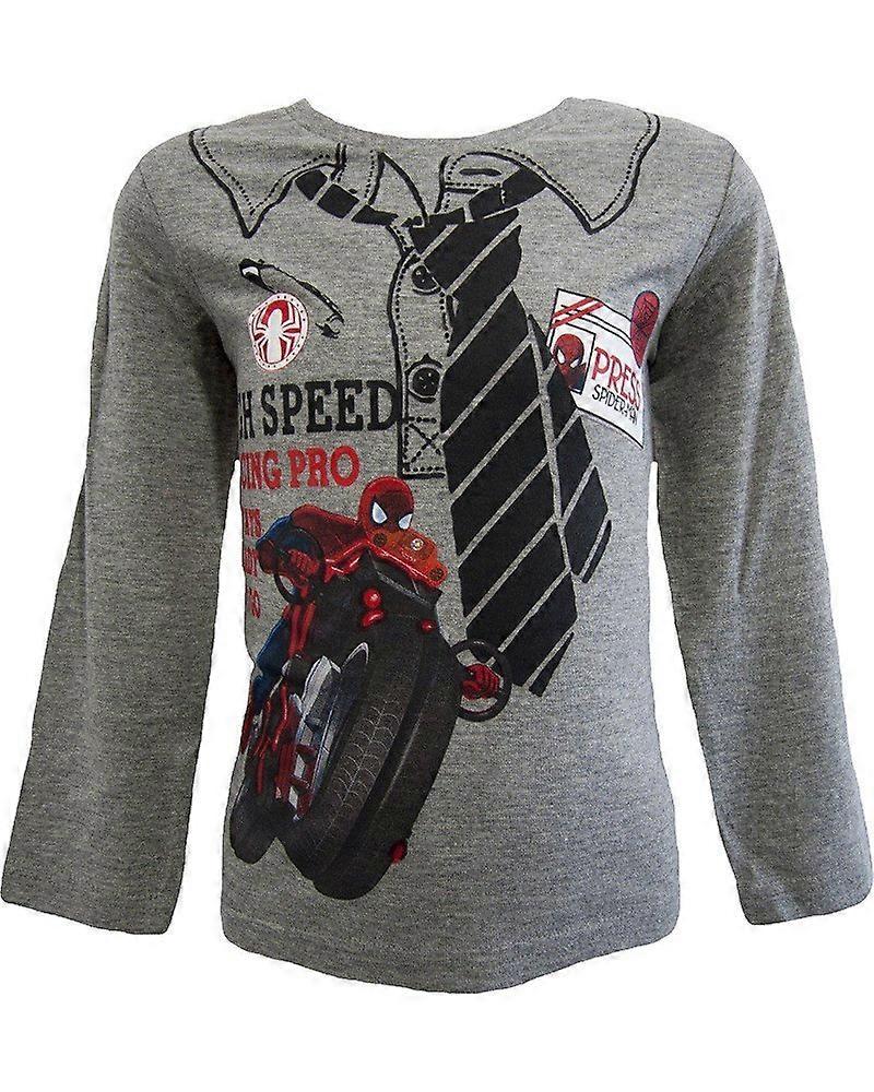 Marvel Spiderman Boys Long Sleeve Top