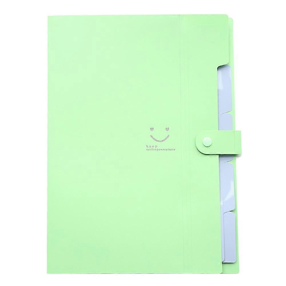 YangJinLian A4 File Folder with Snap Closure, Document Holder, Filing Envelope for Home School Office, Compatible with Tablet Sleeve