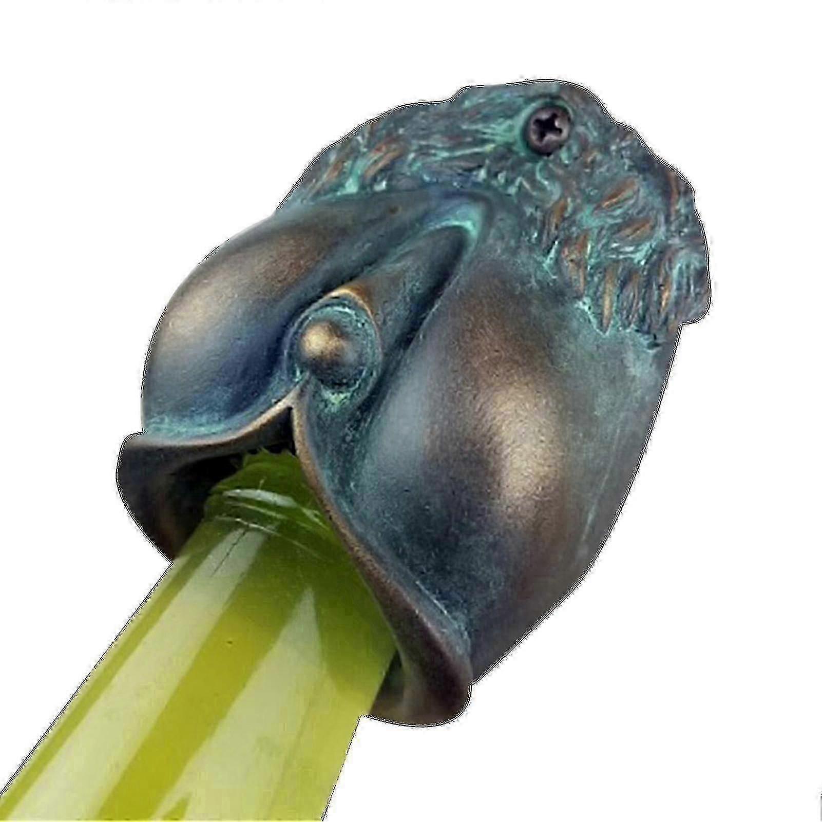 Wall-Mounted Cast Bronze Bottle Opener Sculpture for Easy Twist-Off Lids in UK Kitchens