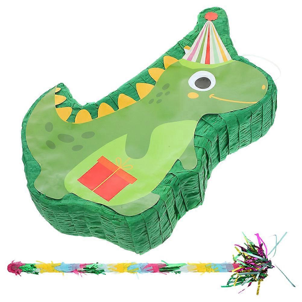 Candy Container Dinosaur Pinata Hanging Decoration for Party 3Sets