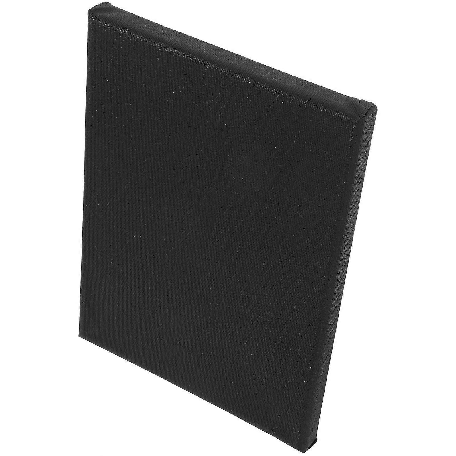 DIY Oil Painting Board Canvas for Painting Use with 5Pcs Black Frames