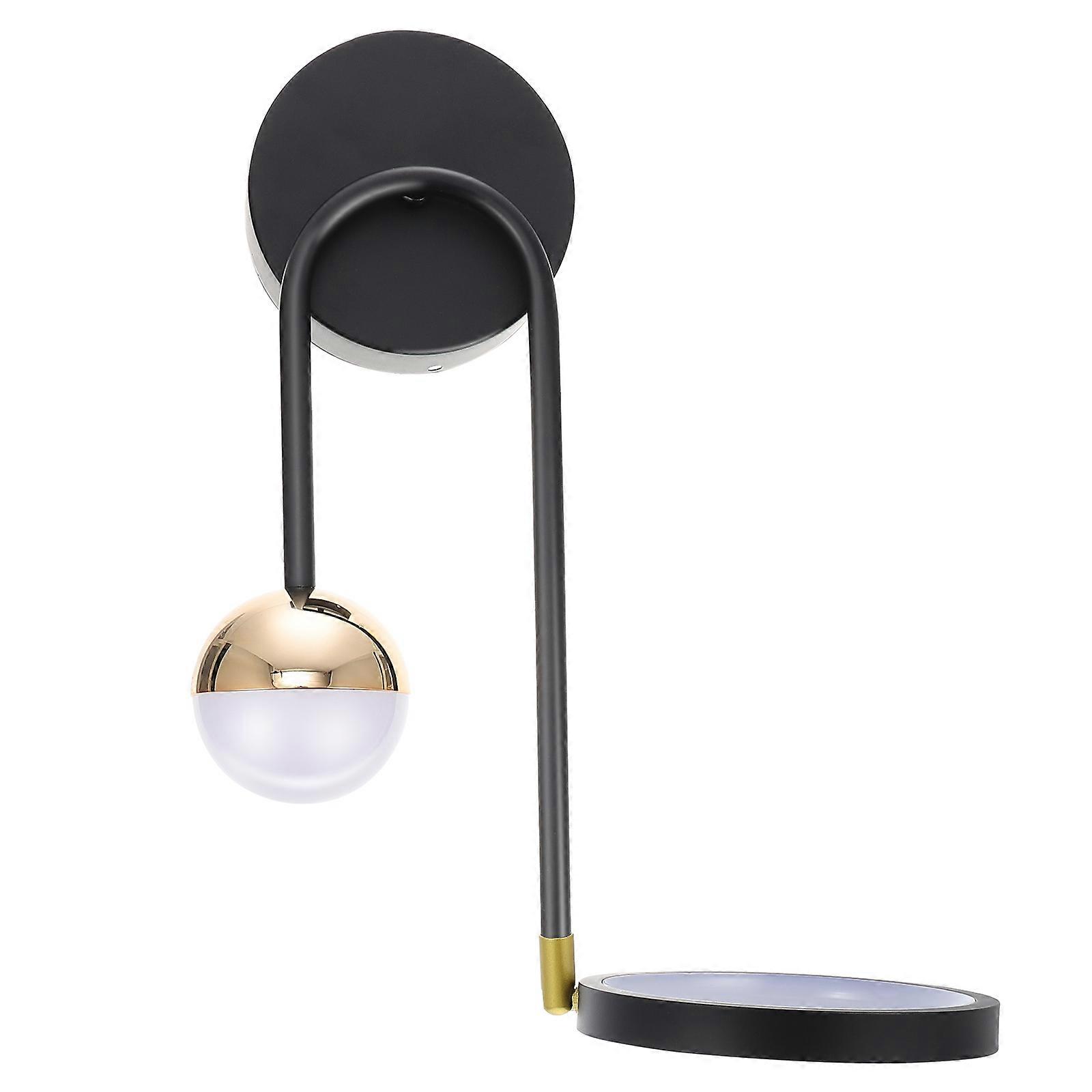 Black Wall Lamp Simple Style Wall-Mounted Light for Indoor 1Set