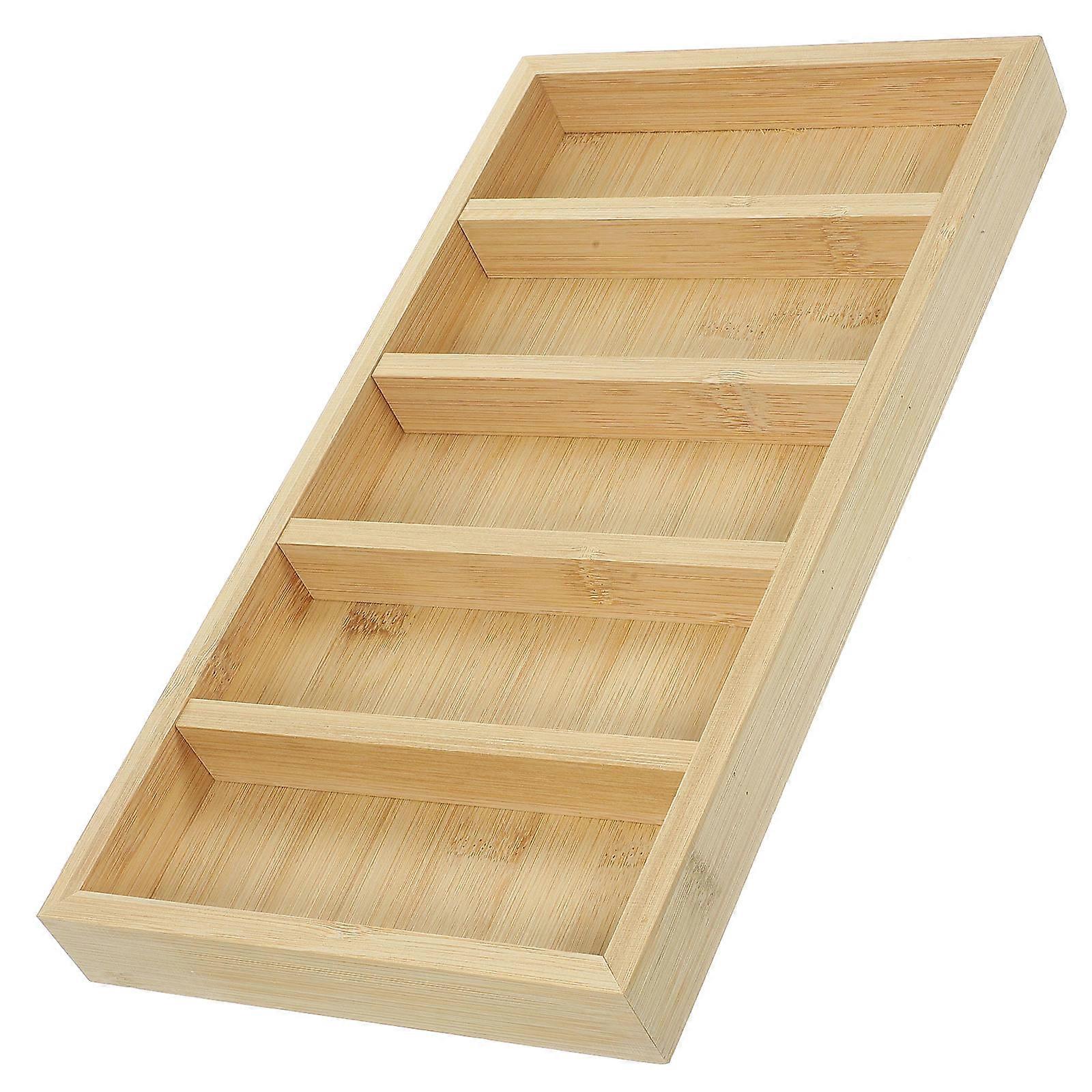 Sunglasses Storage Bamboo Tray for Storage Use 2Pcs Eyewear Display Stand