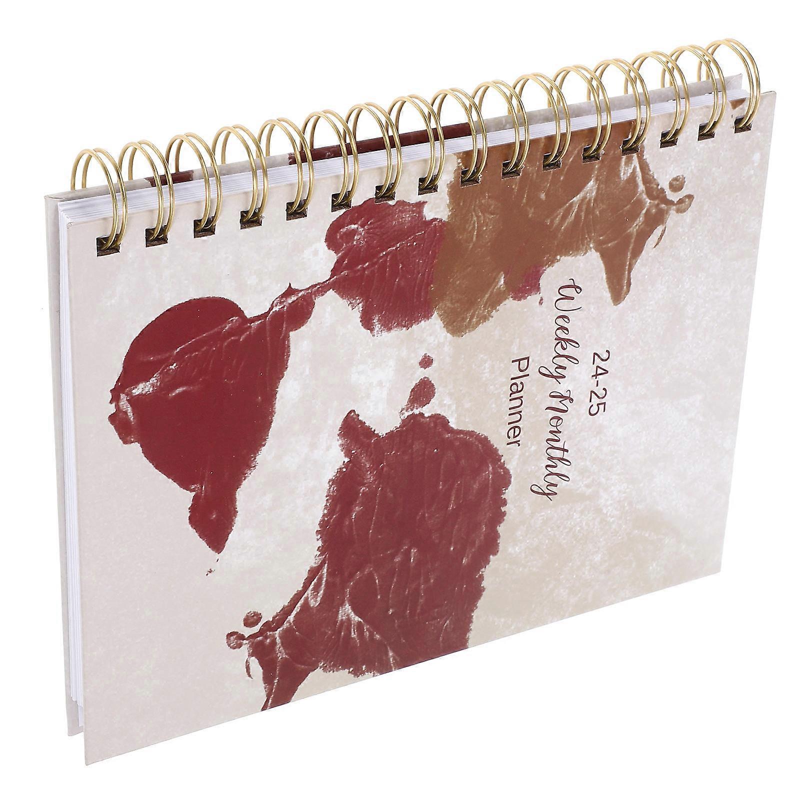 School Planner Portable Notebook Office Note Book Organized For Everyday Use Multi 1Set