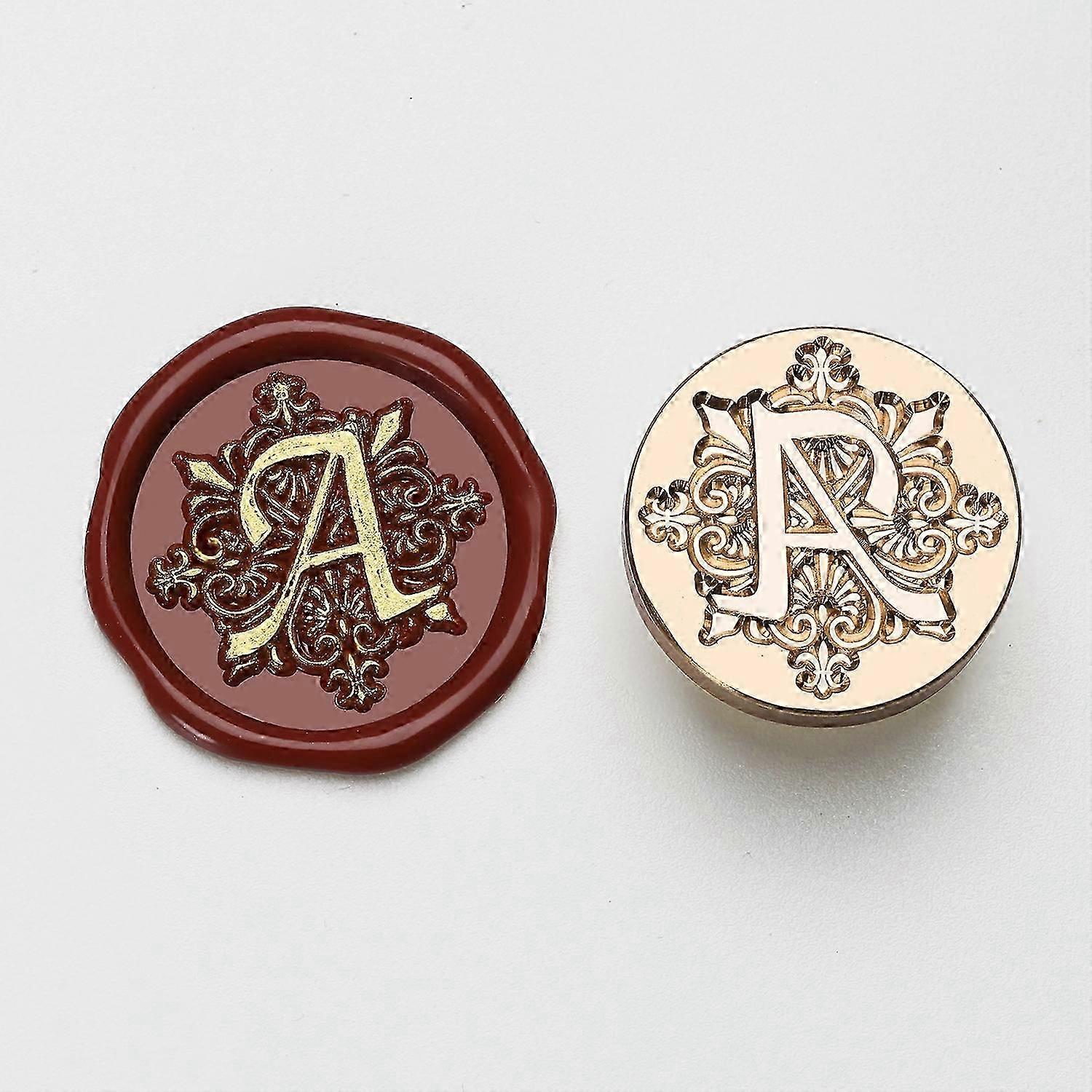 26 Letter A - Z Letter Wax Iris Seal Stamps Metal Head Diy Retro Gift Card Making Wax Seal Stamp Handcrafts Decoration Letter