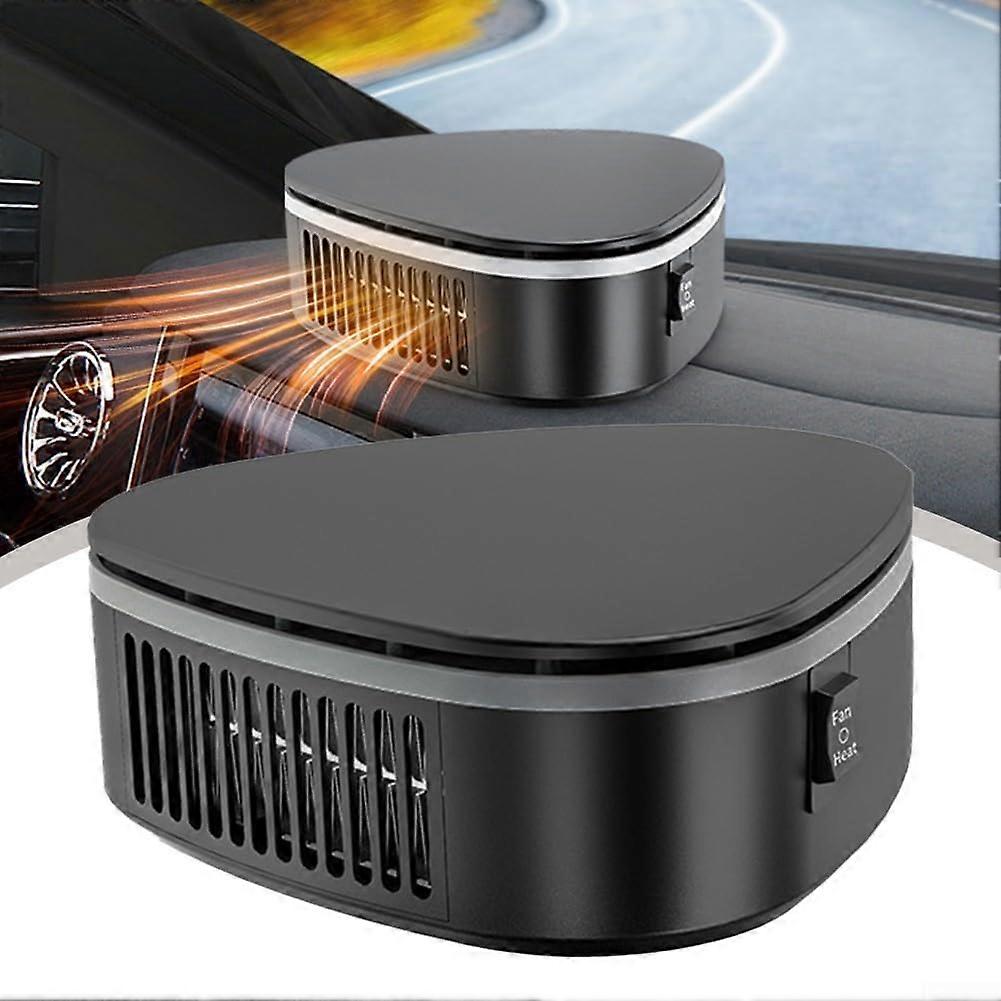 Car Heater Triangle Defroster Defogger, Winter Car Heater For Windows, Suction Cup Base, Universal Fit