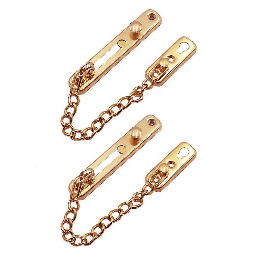 Door Chain Lock with Anti Theft Function 4Pcs for Home Use