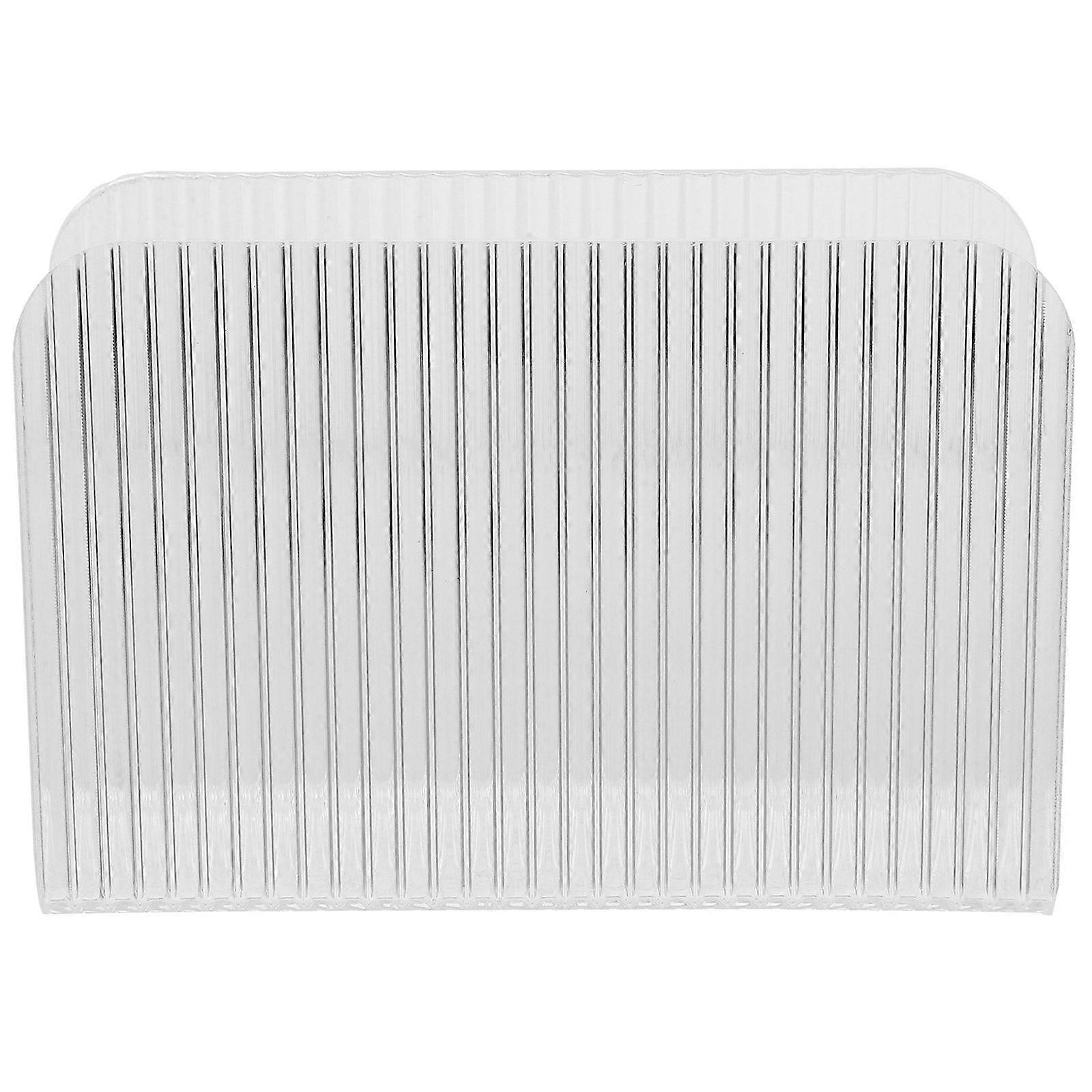 Servilletero de escritorio acrílico para 4 pañuelos