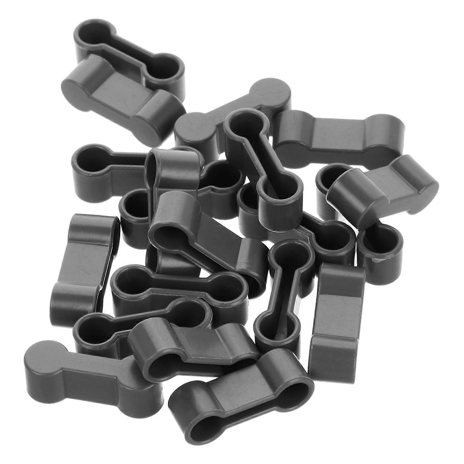 Plastic Train Track Adapter Set for Kids 40Pcs Dog Bone Connector Pieces