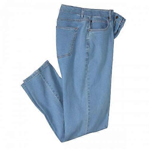 Atlas For Men Mens Plain Straight Leg Regular Jeans