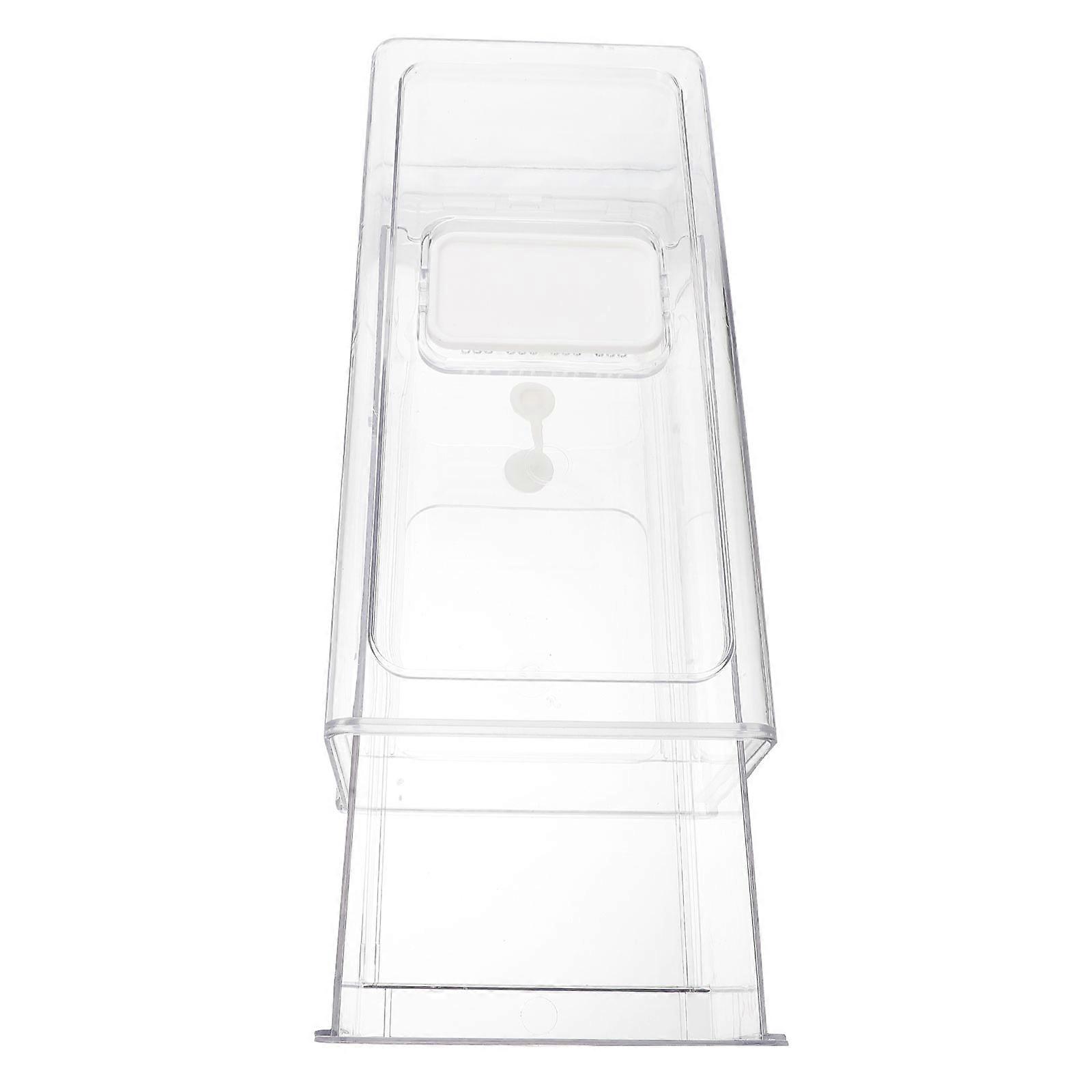 Refrigerator Organizer Drawer for Storage Use with Stackable Design Plastic