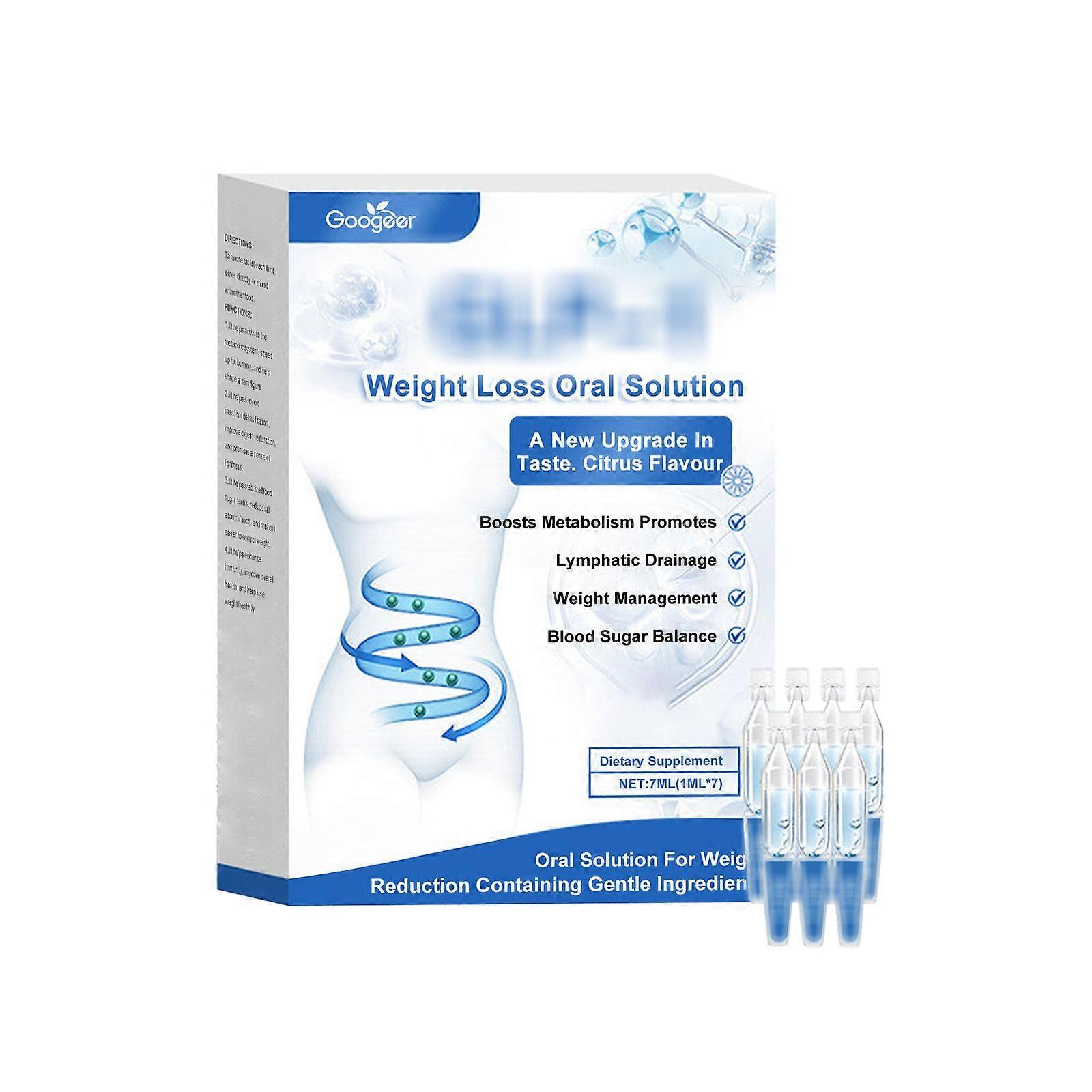 Googeer Solution buvable pour la perte de poids Traitement corporel