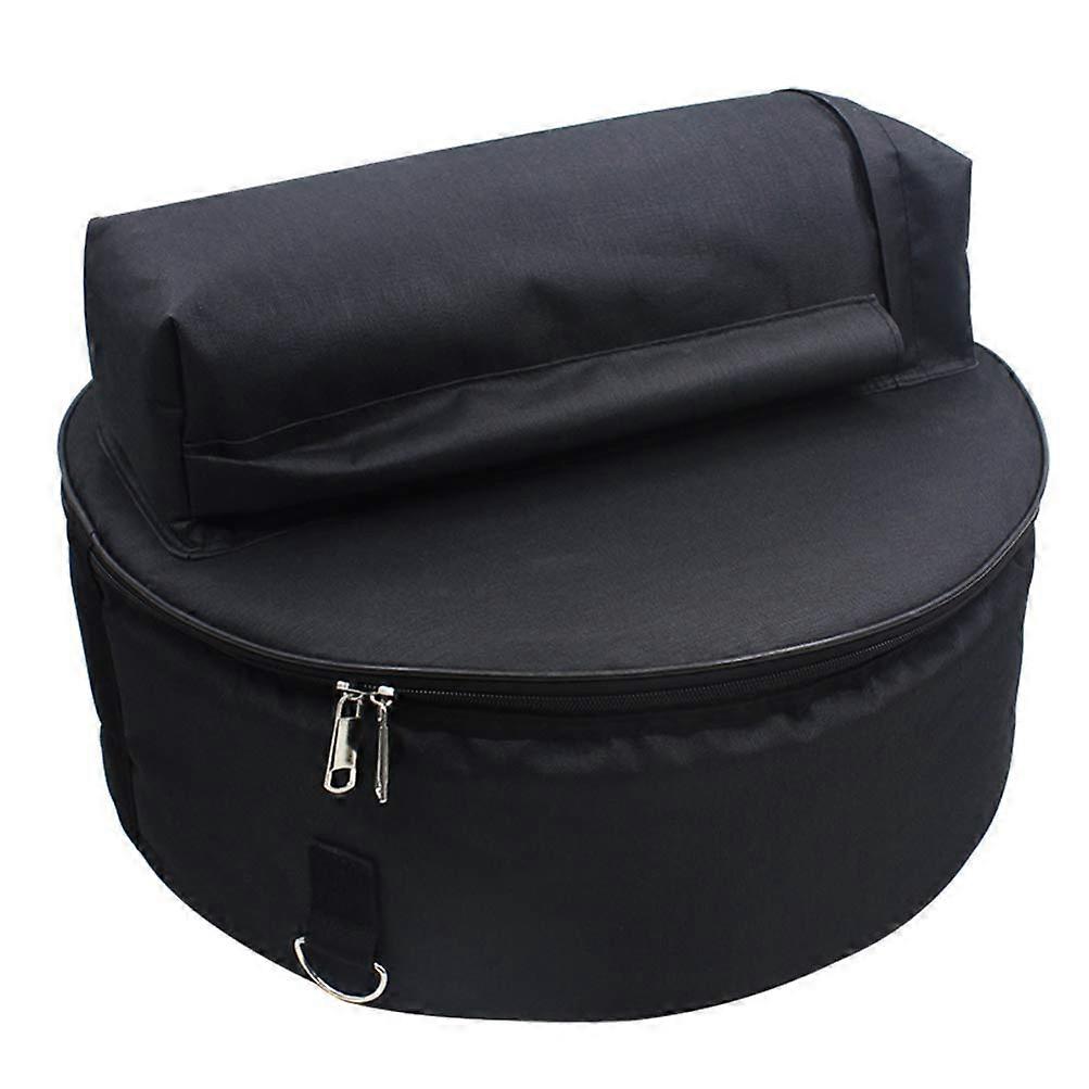 Snare Drum GigBag Oxford Cloth Waterproof Case With Outside Pockets Detachable Straps Portable Percussion Storage