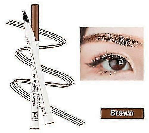 Microblading Eyebrow Pen Waterproof Fork Tip Eyebrow Tattoo Pencil