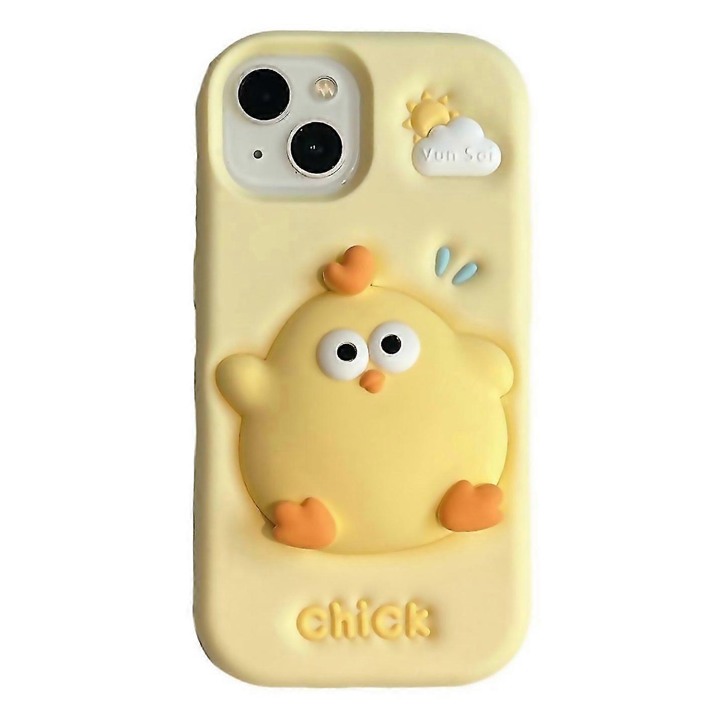 For Pressable Chick Silicone Phone