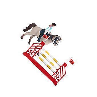 Equestrian Toy Set With Horse Horseman Fence Engaging Stimulation For Boys And Girls Imaginative Play Providing