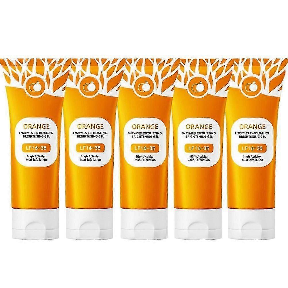 Orange Enzymes Exfoliating Brightening Gel Moisturizing Smoothing Tighten Pores Whitening Brightening Exfoliating Peeling Gel