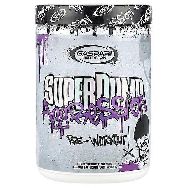 Gaspari Nutrition, SuperPump AggressionÃÂÃÂÃÂÃÂ¢ÃÂÃÂÃÂÃÂÃÂÃÂÃÂÃÂ¢, Pre-Workout, Gangsta Grape, 360 g