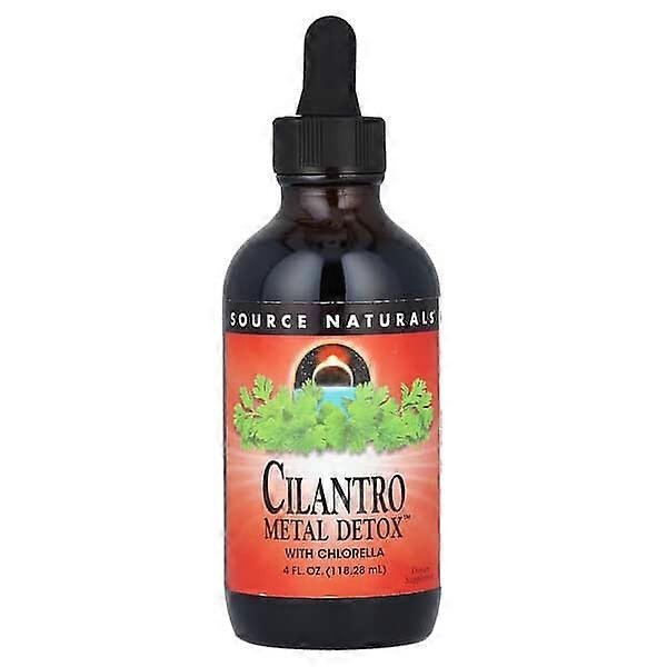 Source Naturals, Cilantro Metal DetoxÃÂÃÂ¢ÃÂÃÂÃÂÃÂ¢ With Chlorella, 4 fl oz (118.28 ml)
