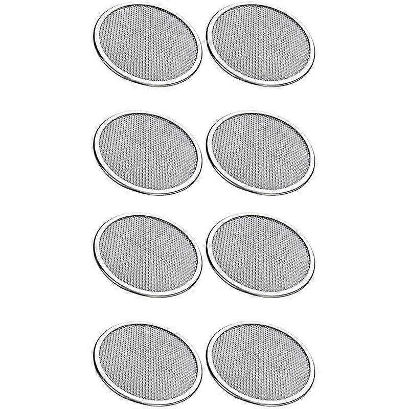 8 Pack Sprouting Screen Lids, Stainless Steel Lid Screen