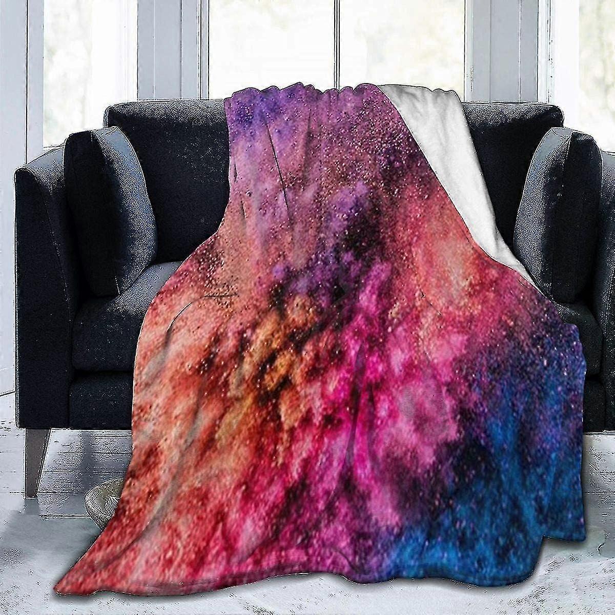 Blanket Ultra-soft Fleece Blanket Colorful Print Flannel Fleece Throw Blankets Warming For Man, Woman, Lovers
