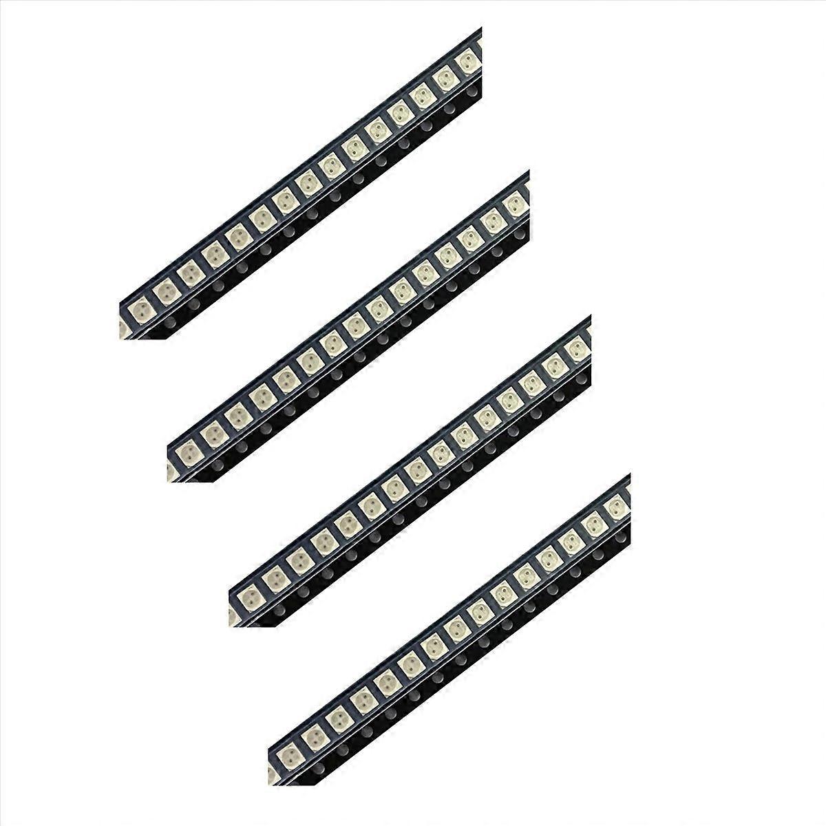 100PCS 3528 Amber+Yellow PLCC-4 Reverse Pole ,617Nm+587Nm