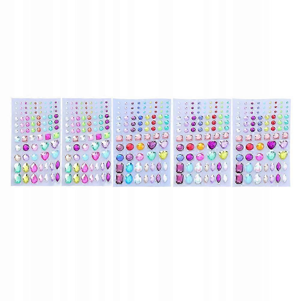Acrylic Stickers 5 Sheets