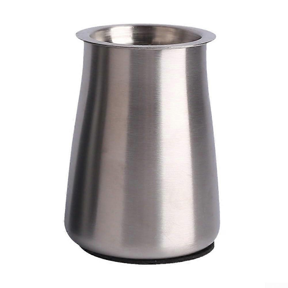 3 in 1 Coffee Flour Filter Cup Sifter and Grinder with Lid for Convenient Brewing at Home (silver) Home Brewing Compact