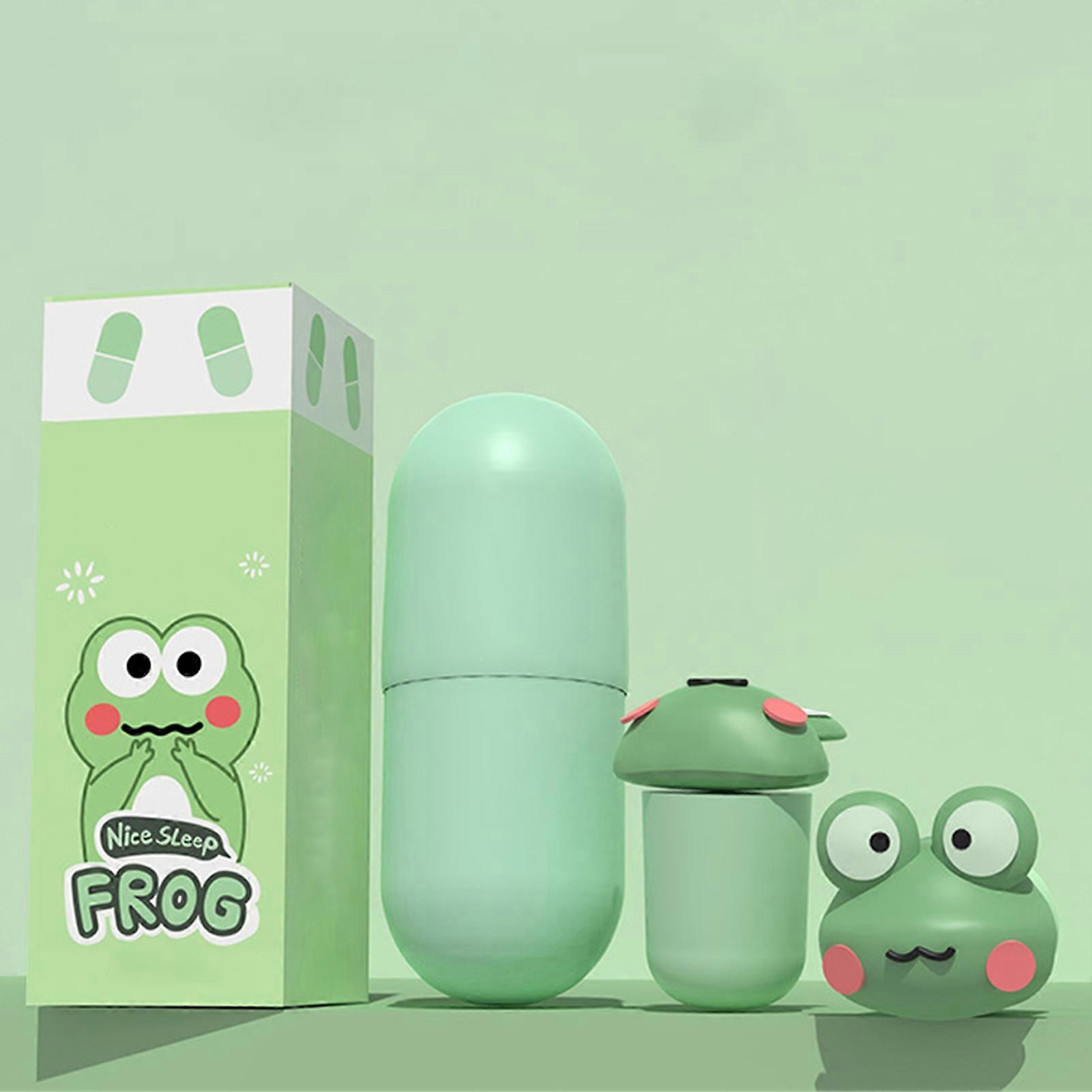 1 Pair Foam Earplug Noise Reduction Animal Theme Flexible Sound Blocking Earplug for Sleeping Study Green 