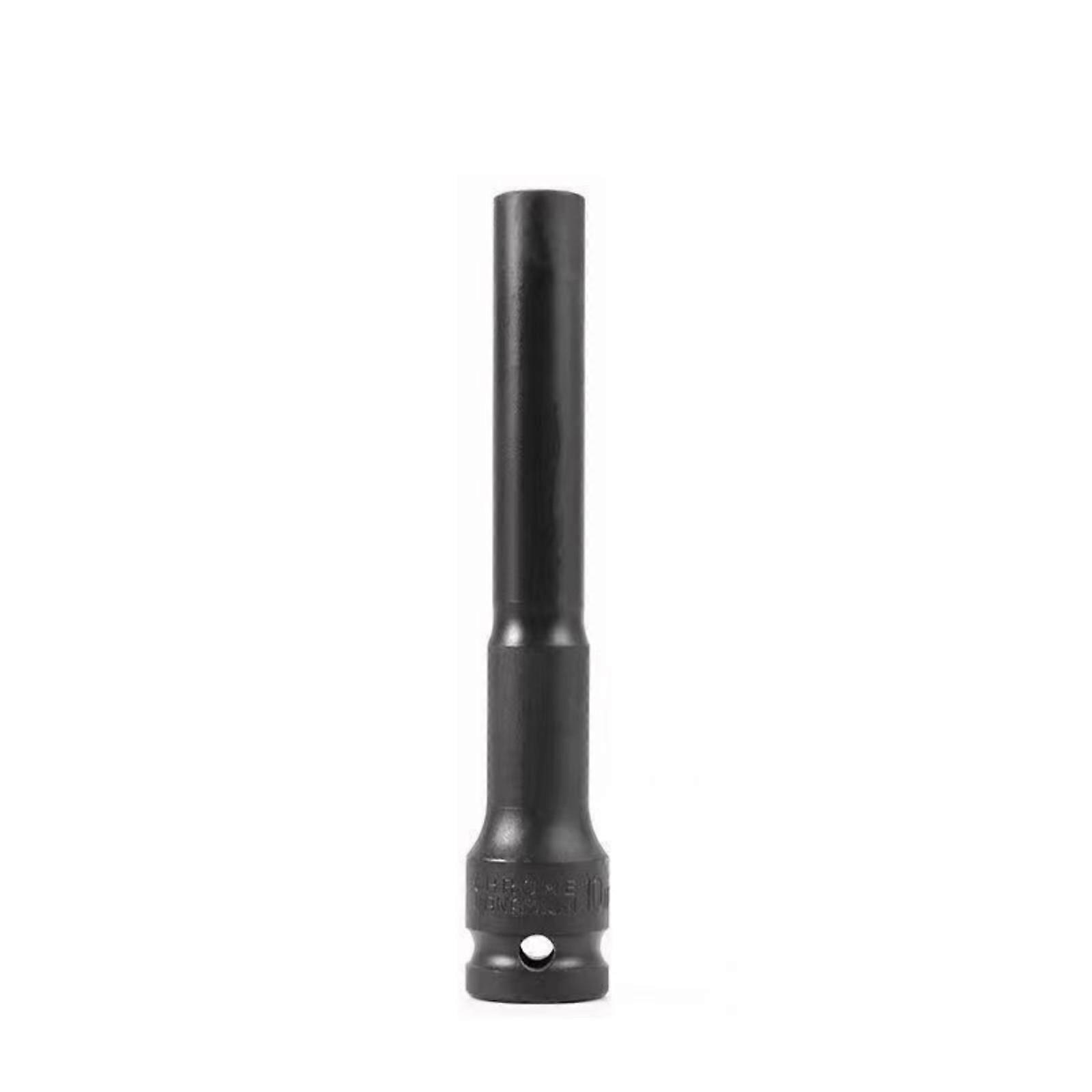 Extended Thin Wall Hexagonal Bit Socket For Deep Recess Access In Tight Space High Strength Steel Construction Multiple Size Available Multicolor