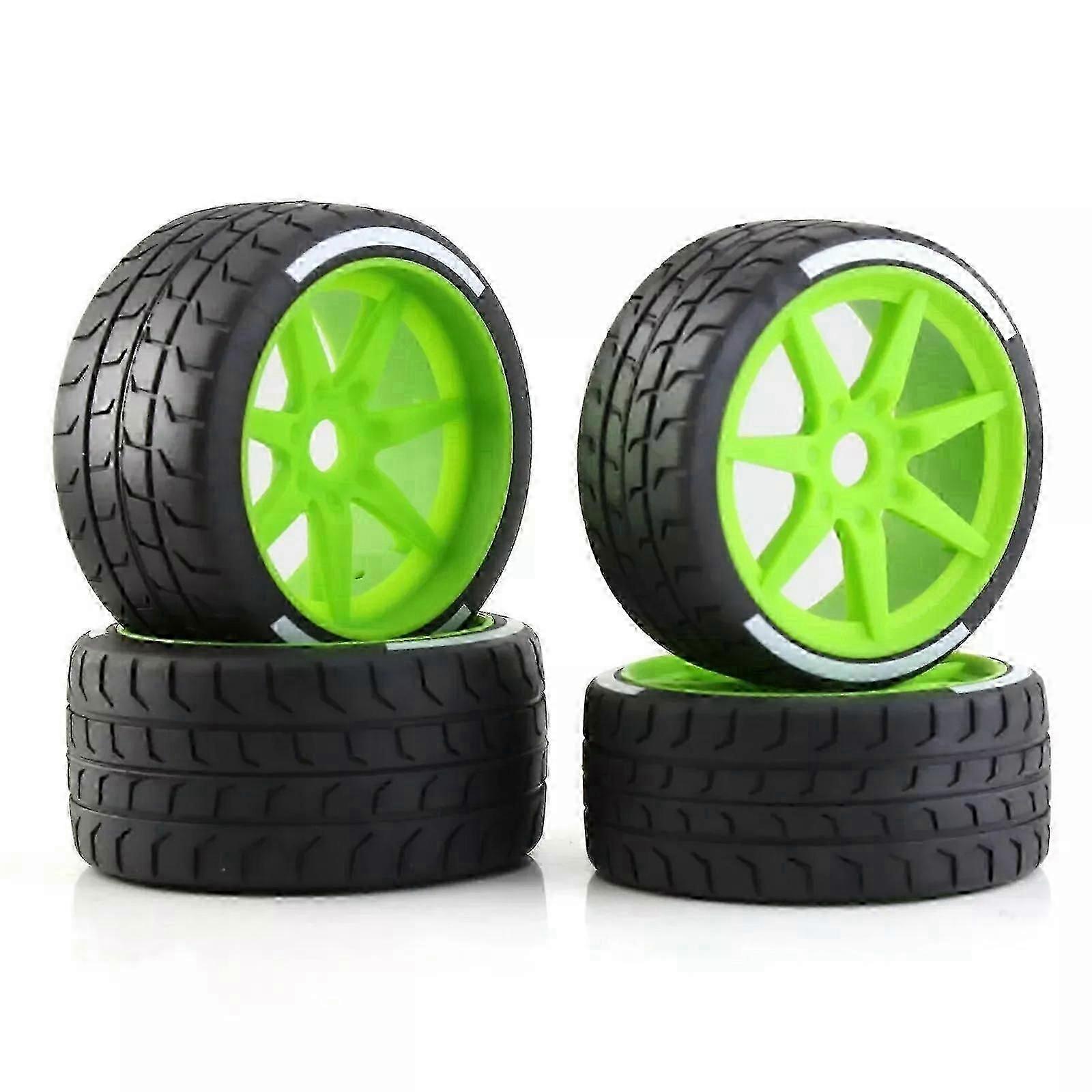 4X 53/107 42/100 Tire Tyre 17mm Wheel Hex for Arrma 1/7 Felony FSR Model GT RC