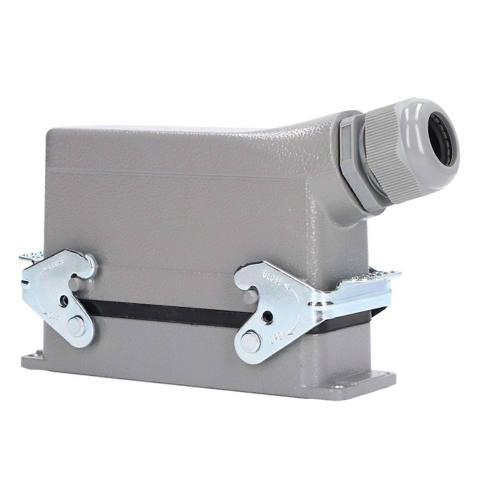 Heavy Load Connector Rectangular Industrial Waterproof 16A 500V HDCHE0241PG21