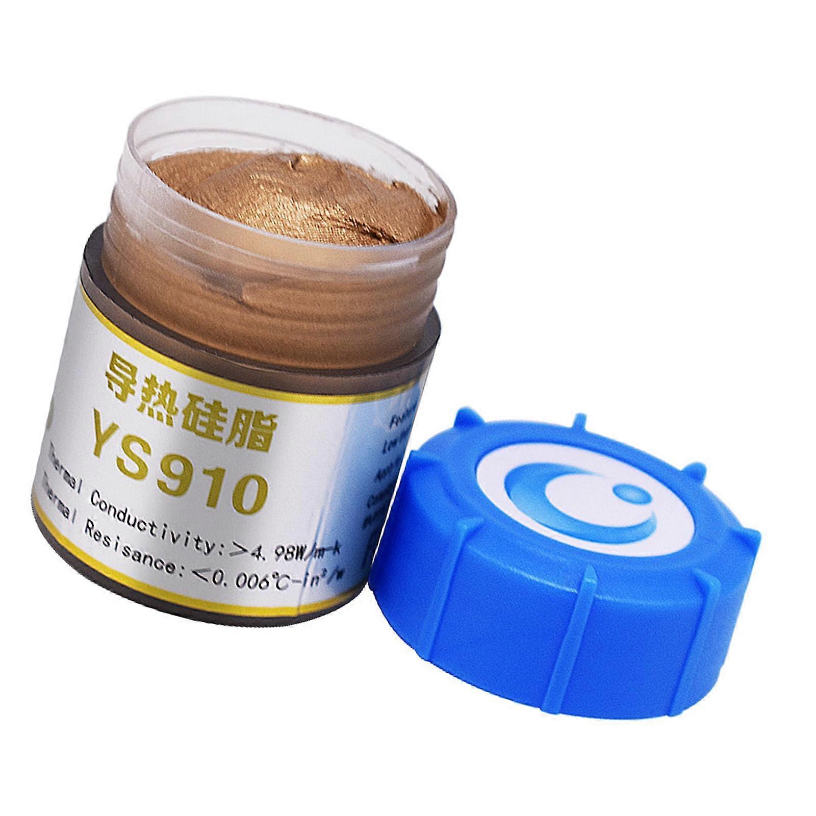 Advanced Silicone Heat Sink Compound For Laptop Processors NonMetallic Safe Application  Conductivity Grease Gold