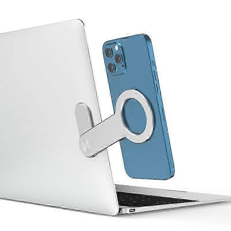 SJ05-12 Multi-function Laptop Notebook Round Magnetic Expanded Metal Bracket Holder for iPhone 13 Series