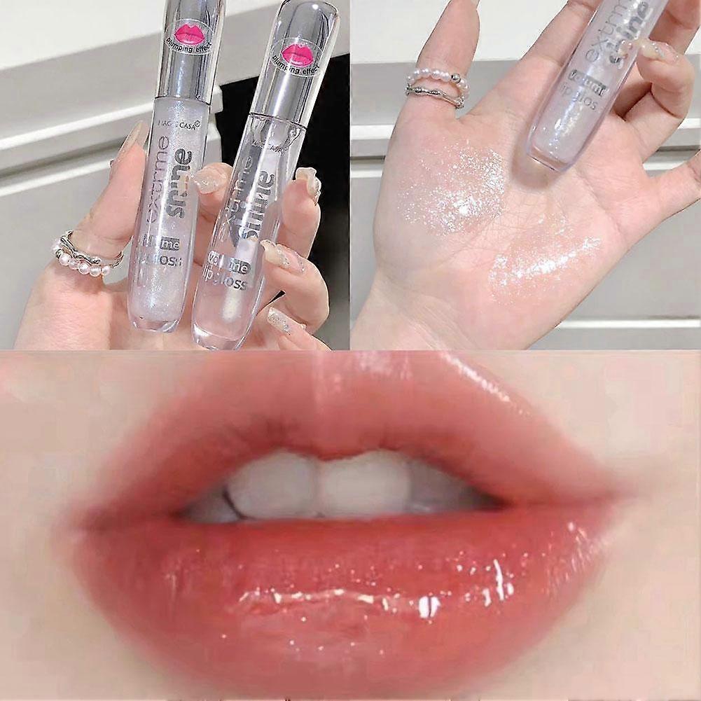 For Lip Gloss 3-Pack High Shine Moisturizing Lip Gloss With Mirror Finish For All Skin Types