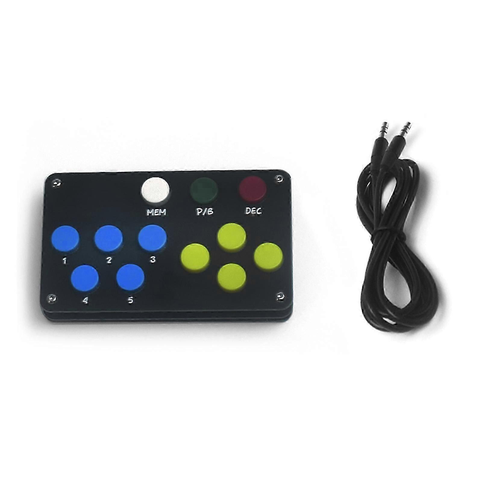 Remote Control Keyboard Unassembled Set Shortwaves Radio Accessory compatible FT710 FT991 FT891 FTDX10 Radio Myi