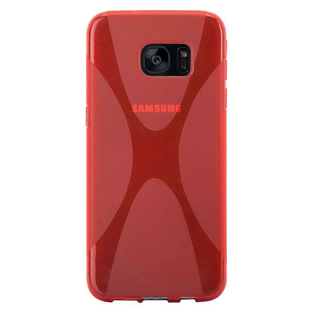 TPU Protective Case Samsung Galaxy S7 EDGE Case - X-Line Design