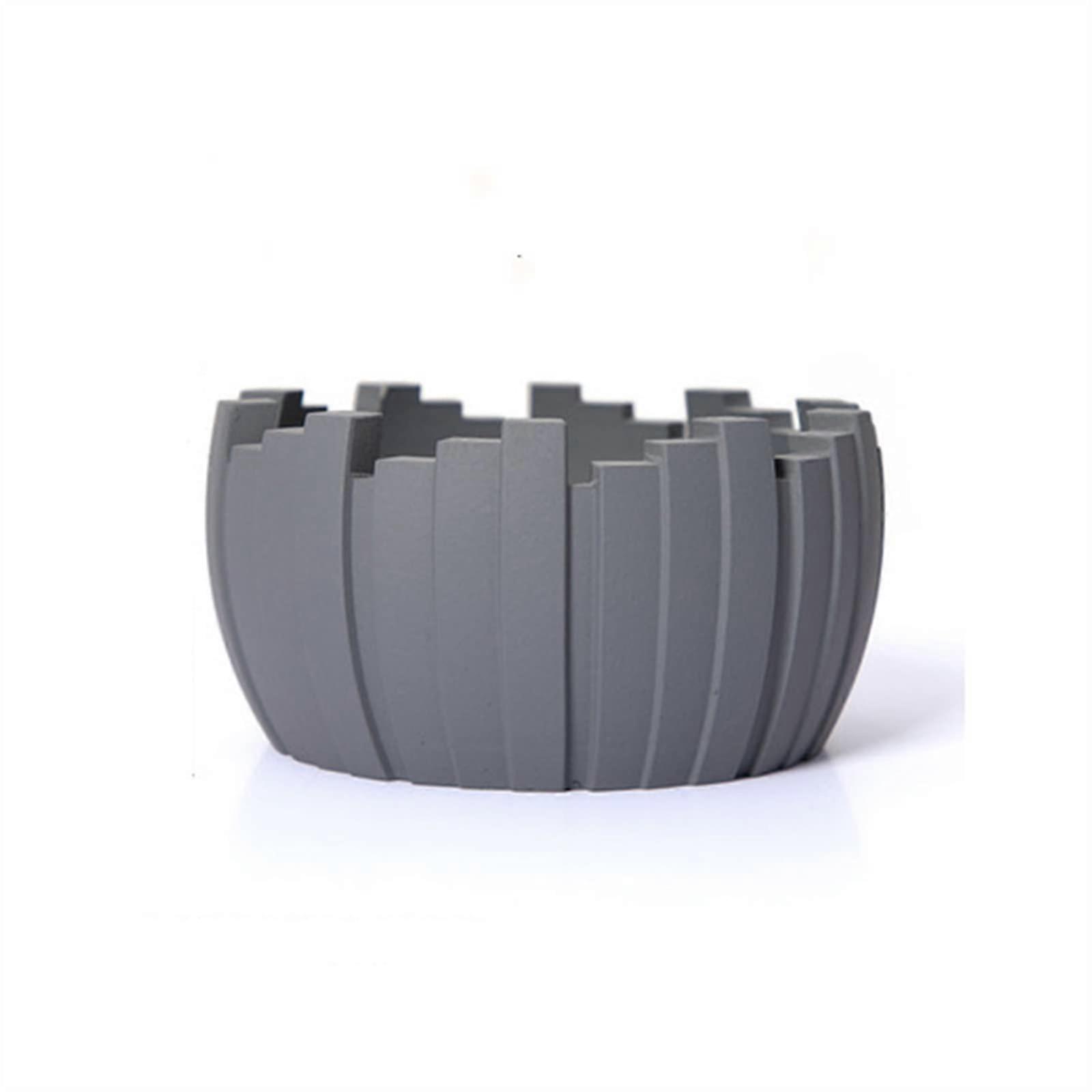 Large Capacity Ceramic Ashtray for Cigarettes and Cigars, Irregular Design for Home, Office, Coffee