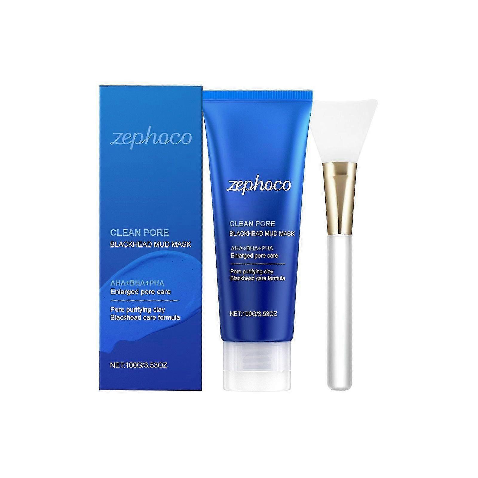 Zephoco Blackhead Cleansing Mud Film Is A Gentle Care, Oil-Control, Refreshing And Non-Greasy Cleansing Mud Film That Hydrates And Moisturizes