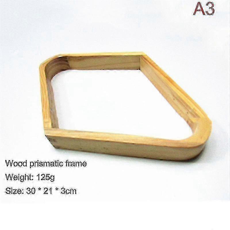 Billiard Ball Set 16 Ball Durable Synthetic Resin Pool Billiard Triangle Frame Billiards Snooker 16 Balls Triangle Rack