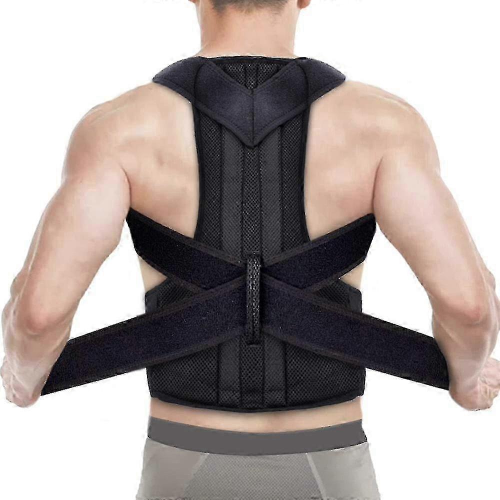 Posture Corrector Back Posture Brace Clavicle Support Stop Slouching And Hunching Adjustable Back Trainer Unisex Bone Care--Yvan