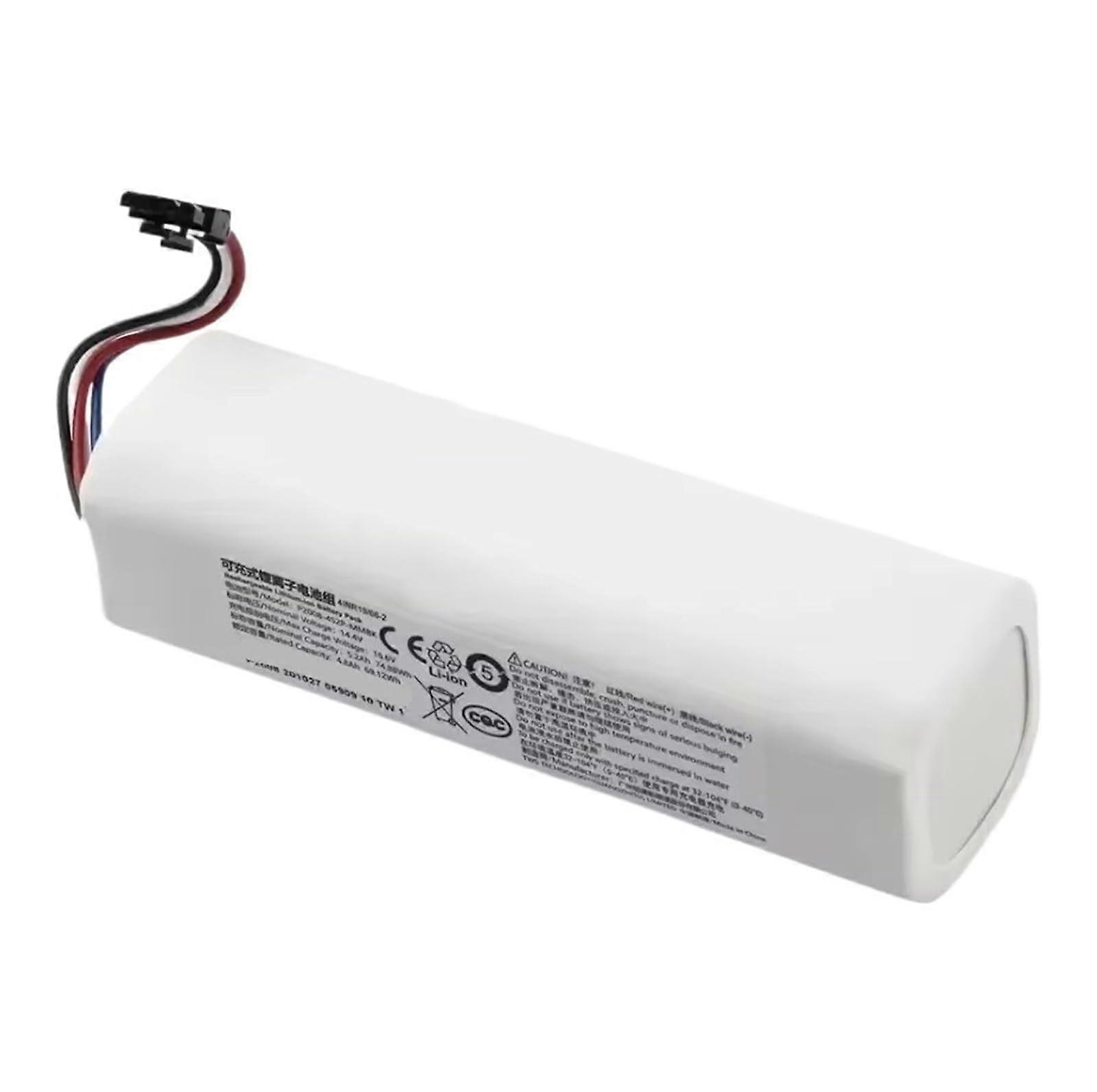 Replacement 14.4V 5200mAh Battery for 1T STYTJ02ZHM Robot Vacuum Cleaner