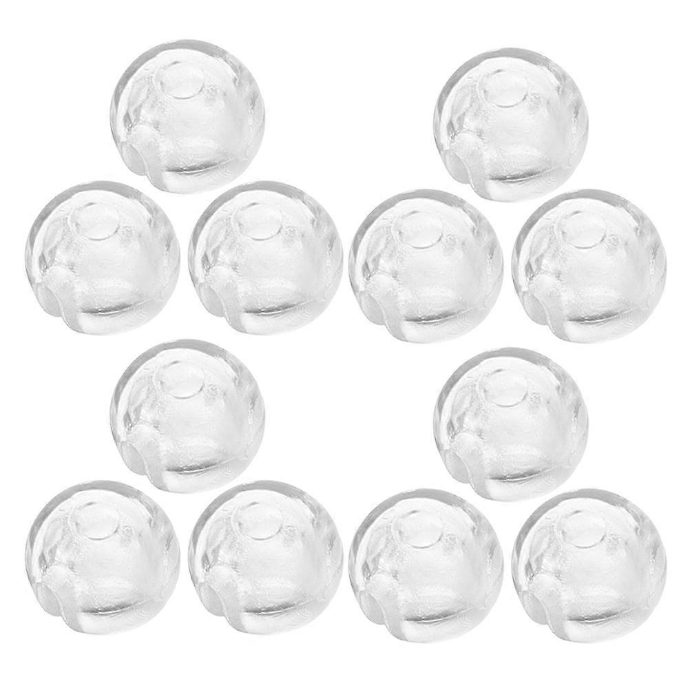 Beaded Chain Stopper Clear Roller Blind Accessories Prevent Unwanted Movement Stability 12Pack