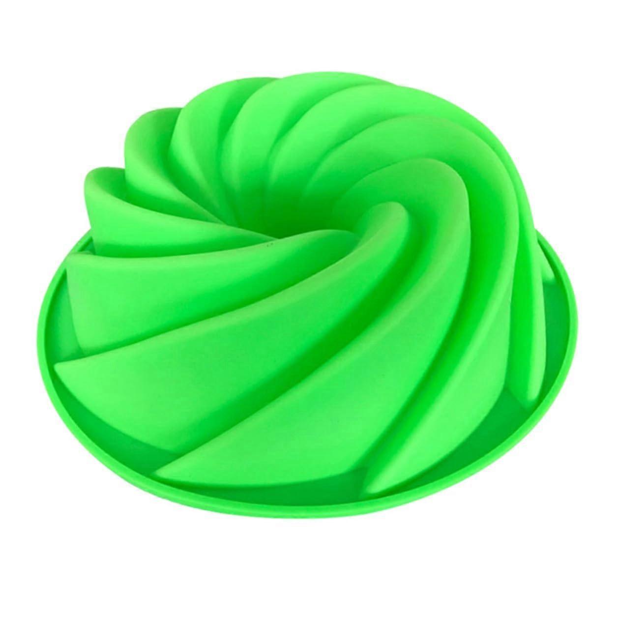 Large Silicone Cake Mold 5 Inch NonStick Round Bakeware for Home Baking and Decorating