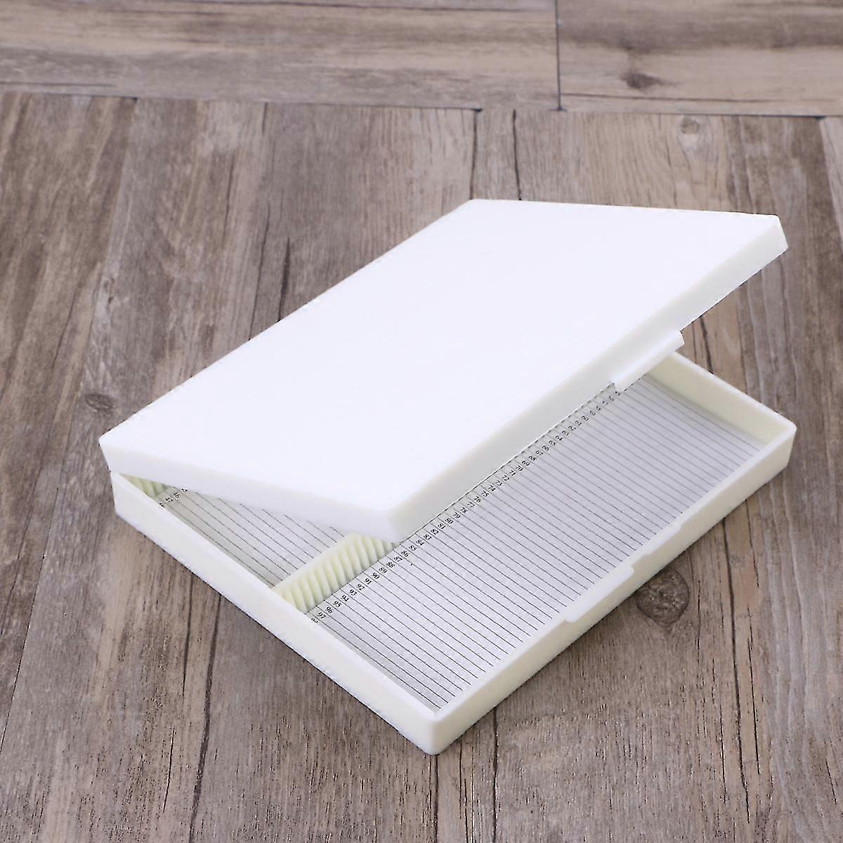 Microscope Slide Holder Microscope Slide Storage Box Glass Slides Microscopes Slidebox