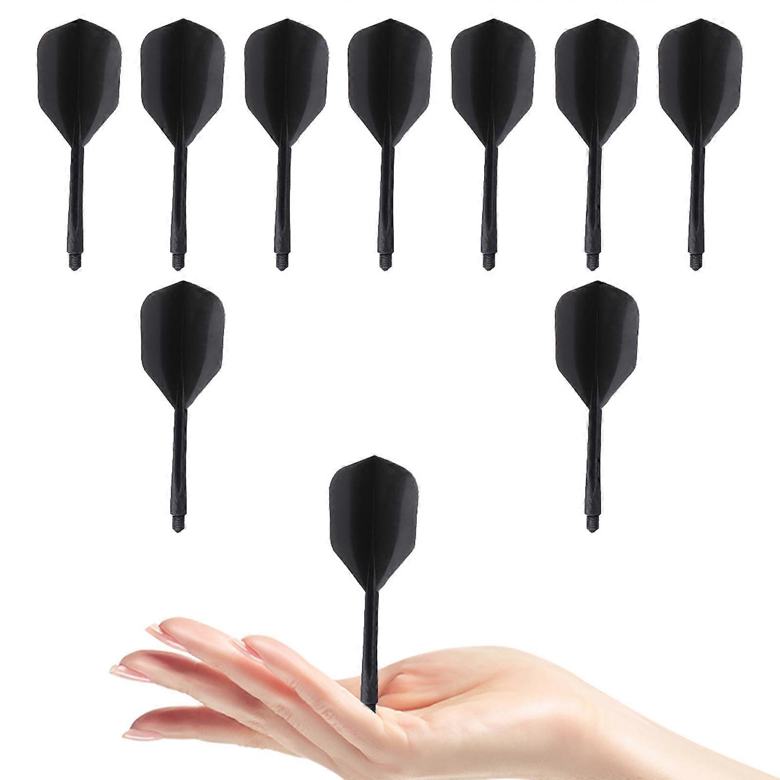 10 Pcs Professional Dart Flights and Shafts Dart Accessory Integrated Dart Shaft